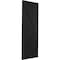 Ekena Millwork True Fit PVC Two Equal Panel Farmhouse Fixed Mount Shutters w/ Z-Bar, Black , 12W x 45H, PR TFP102FH12X045BL - alternate 4